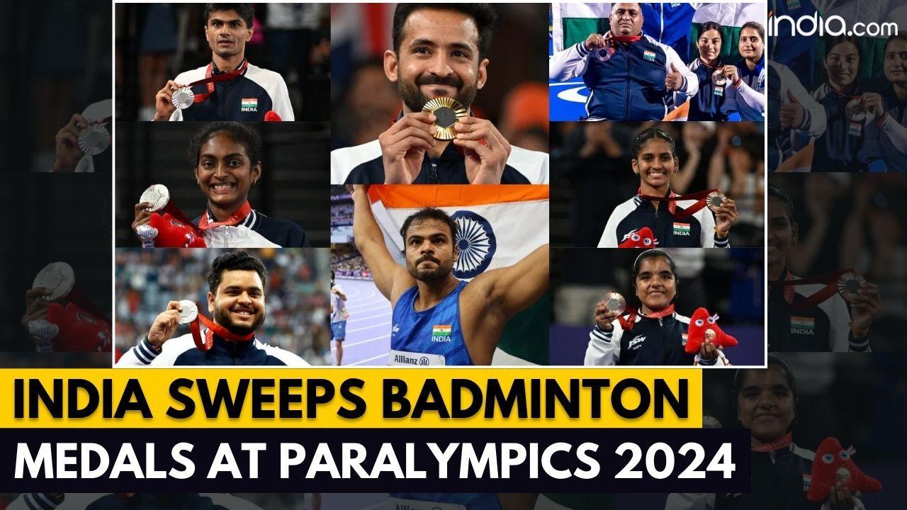 Paris Paralympics 2024: India Sweeps Gold, Silver, and Bronze at Paralympics 2024