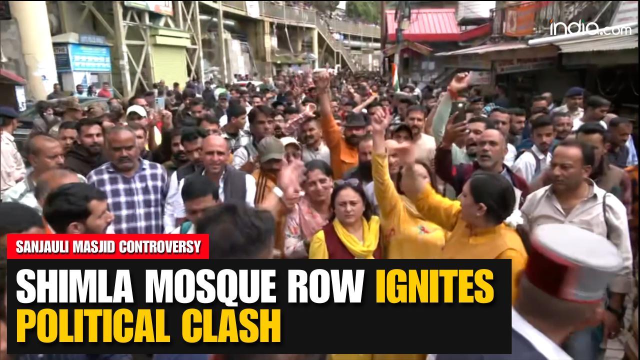 Sanjauli Masjid controversy: Shimla's Illegal Mosque Construction Sparks Massive Protests