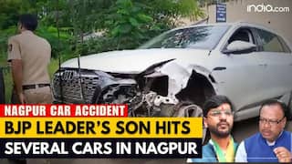 Nagpur Car Accident: Maharashtra BJP Chief Bawankule's Son's Audi Hits Several Vehicles In Nagpur