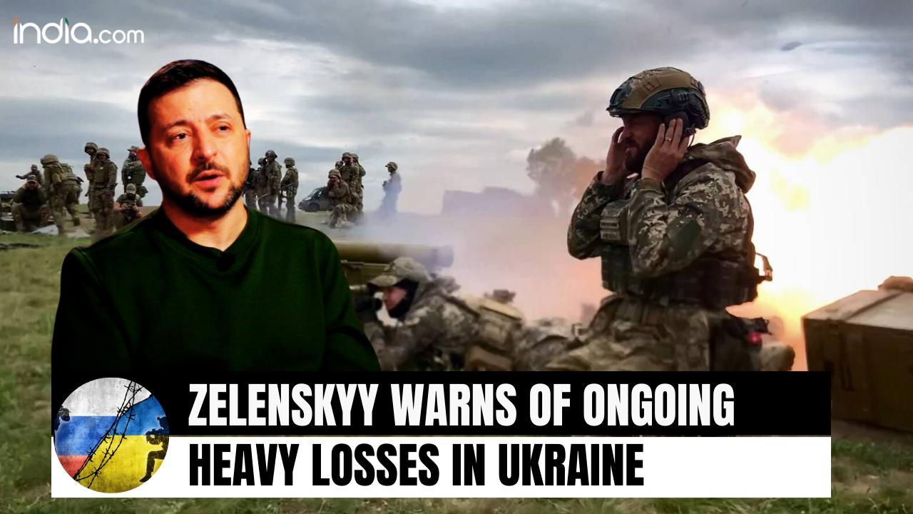Russia-Ukraine War: Zelenskyy Warns Delays in Western Arms Causing Major Losses for Ukraine