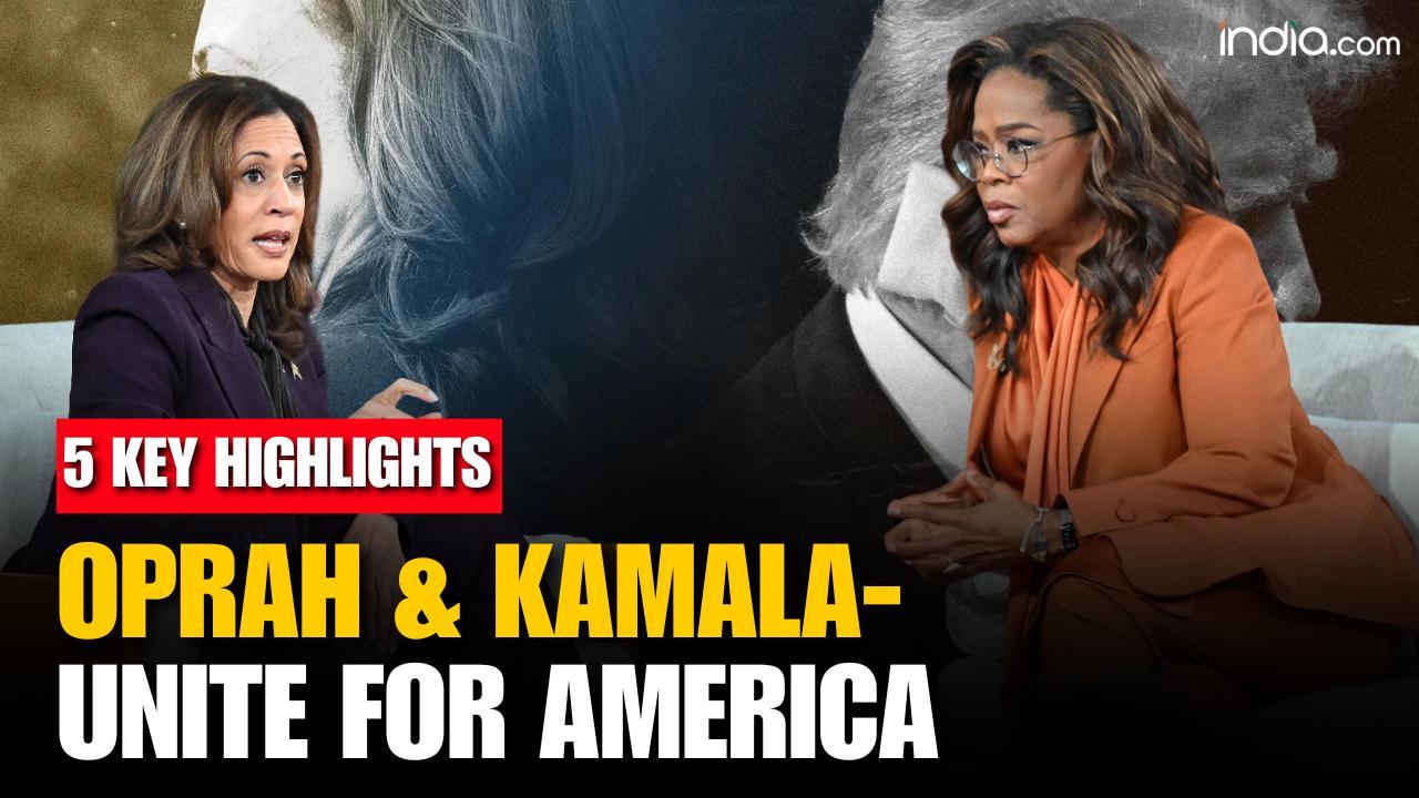Kamala Harris and Oprah Winfrey Unite for America: 5 Key Highlights | US Elections