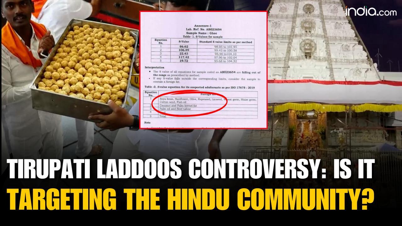 Tirupati Prasadam Row: Did Ghee Brand Change Spark the 'Animal Fat in Tirupati Laddoo' Controversy?