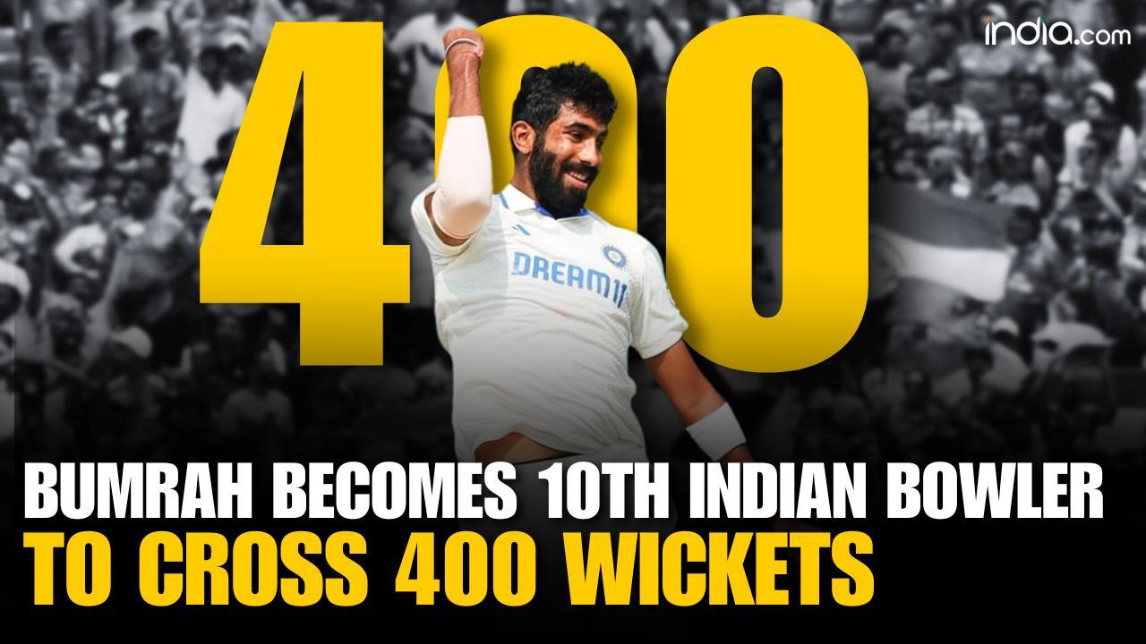 Milestone Alert! Jasprit Bumrah Becomes 10th Indian to Reach 400 International Wickets | IND vs BAN