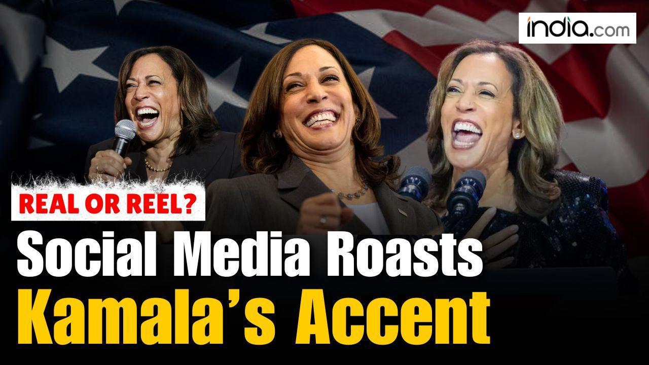 Kamala Harris's New Accent Sparks Hilarious Roasts on Social Media | US Elections 2024