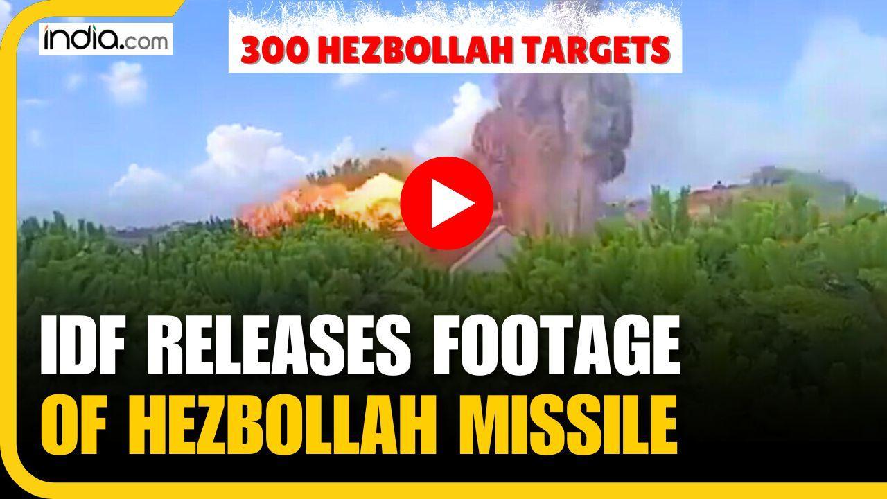 Israel Launches Extensive Airstrikes Targeting Hezbollah in Lebanon, Hitting Over 300 Sites | Israel