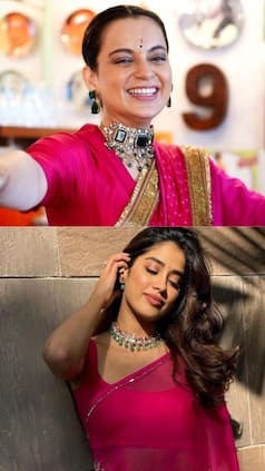 Celeb-inspired pink sarees for the festive season