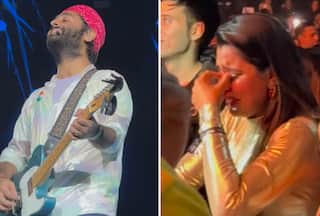 Watch: Arijit Singh comforts crying fan at London concert, tells her to 'wipe her tears', video goes viral