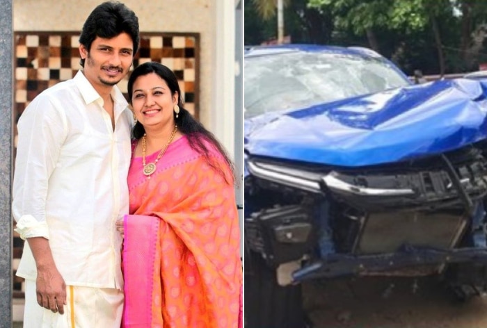 Tamil actor Jiiva and wife Supriya escape car accident, sustain minor injuries in Kallakurichi, TN