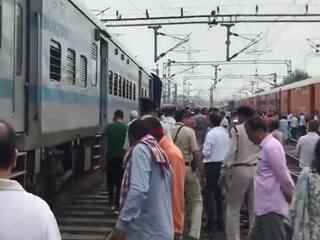 Two Coaches of Indore-Jabalpur Overnight Express Derail In Madhya Pradesh; WATCH