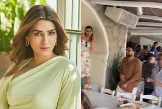 Kriti Spotted Chilling With Rumoured Beau Kabir on Greece Getaway - WATCH