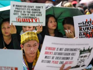 Kukis Hold Rallies Over Separate Administration Demand In Manipur; BJP Spokesman's House Torched