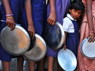 सरकारी स्कूल के मिड-डे मील में मिला मरा हुआ गिरगिट, खाना खाने के बाद 65 स्टूडेंट्स हुए बीमार