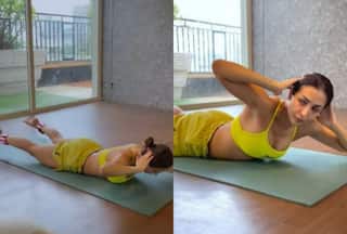 Malaika Arora   s Latest Workout Routine is All About Strengthening Your Back as Your Start Your Week! Watch
