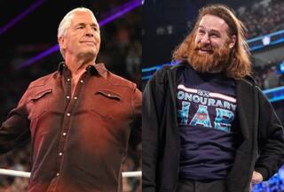 WWE star Sami Zayn gets emotional after Bret Hart's appearance on RAW