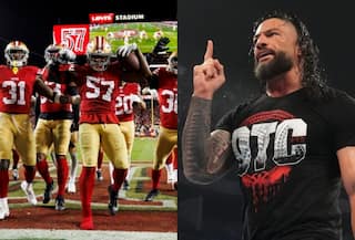 Watch: 49ers acknowledge Roman Reigns' new theme at NFL match against New York Jets