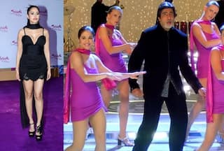 Nushrratt Bharuccha's black modern mini dress with dupatta reminds us of 'Shava Shava' song from K3G, watch video