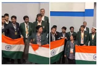 Watch: Pakistani team holds Indian flag at Chess Olympiad 2024, 'Rare Gesture' Goes Viral