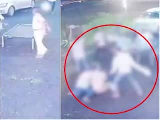 MP SHOCKER! Mandi board inspector thrashed, chased by miscreants in Shivpuri; incident caught on CCTV | Watch