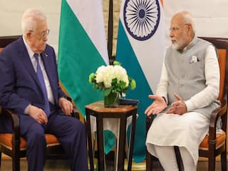 इजरायल से जंग के बीच फिलिस्तीन के राष्ट्रपति मिले मोदी, गाजा संकट पर जताई गहरी चिंता