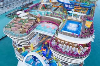 Inside World's largest cruise ship, which is five times bigger than the Titanic, costs Rs…