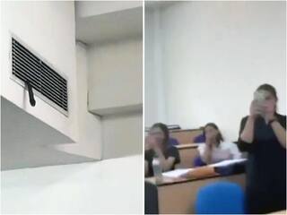 Viral Video: क्लास में अचानक AC से बाहर आया सांप, आगे जो हुआ उसे देख खड़े हो जाएंगे रोंगटे