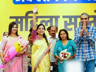 Sunita Kejriwal Rallies Support for AAP, Calls Arvind Kejriwal 'Haryana's Lion'