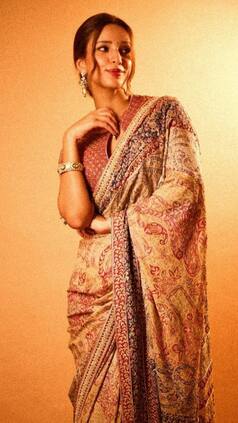 Triptii Dimri inspired paisley print saree for your ethnic Indian wardrobe