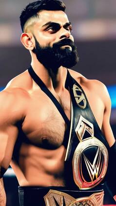 AI Reimagines Virat Kohli As Top WWE Wrestlers