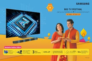 Samsung Introduces AI-Powered 'Big TV Festival' with Exciting Deals for Festive Season