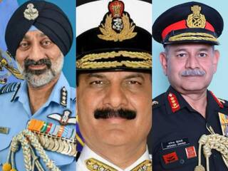 सहपाठियों के हाथ में होगी भारतीय सेना, नौसेना और वायुसेना की कमान, जानें तीनों प्रमुखों का कनेक्शन