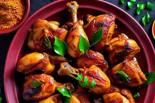 Make Lip-Smacking Chicken Ghee Roast In 4 Easy Steps