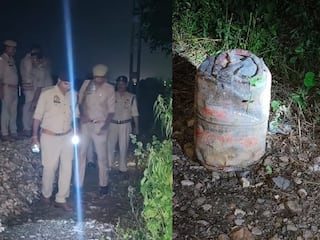 कानपुर: कालिंदी एक्सप्रेस को उड़ाने की साजिश नाकाम, रेलवे ट्रैक पर मिले गैस सिलेंडर और पेट्रोल बम