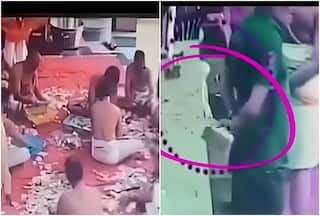 'Looting God's Money   : Watch Bengaluru's Gaali Anjaneya Swamy Temple Staff Stealing Donations