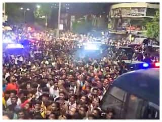 गुजरात के सूरत में गणेश पंडाल पर पथराव, गुस्साए लोगों ने पुलिस चौकी को घेरा, 6 गिरफ्तार 