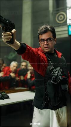 What If Hera Pheri Cast Starred in Money Heist? – Check AI's Imagination