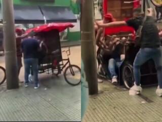 Premi Premika Ka Video: बारिश हुई तो दौड़कर रिक्शा में जा बैठा प्रेमी जोड़ा, तभी दिखा ऐसा नजारा हंसी नहीं रुकेगी | देखें वीडियो