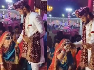 Dulha Dulhan Ka Video: हाथ बढ़ाया मगर दुल्हन को स्टेज पर ना खींच सका दूल्हा, आगे जो हुआ सोच भी नहीं सकते | देखें वीडियो