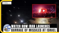 Big Missile Attack: Iran Unleashes Barrage of Missiles on Israel, Watch the Scary Visuals