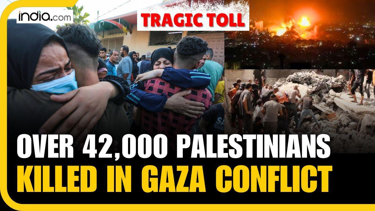 Israel-Gaza War Updates: Israeli Attacks in Gaza Lead to Over 42,000 Palestinian Deaths