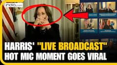 'It   s a Live Broadcast' Kamala Harris' Hot Mic Slip During Hurricane Briefing Goes Viral