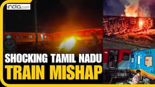 Tamil Nadu Train Accident: Drone Footage Captures Tragic Scene at Mysuru-Darbhanga Express Site