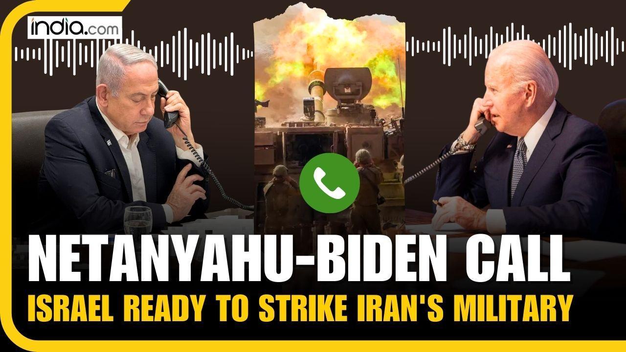Netanyahu-Biden Call: Tension Rises as Israel Prepares for Potential Military Action | Iran-Israel