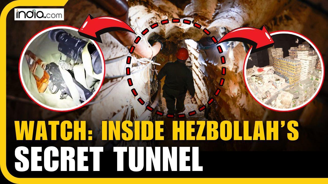 Secret Hezbollah s Tunnel: Shocking Finds of Scooters, Kitchens, and More by Israeli Troops