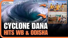 Cyclone Dana Update: Cyclone Dana Hits Odisha, Bengal with Fierce Winds and Rains