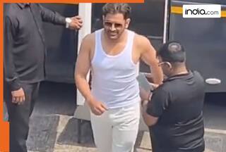 WATCH: MS Dhoni flexes his biceps during ad shoot in Goa, video goes viral ahead of IPL 2025 Retention Day
