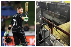 Watch: Martin Guptill smashes four consecutive sixes, breaks commentary box window in LLC 2024