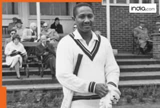 Only cricketer to be printed on a currency note, has a 'blood relation' with India