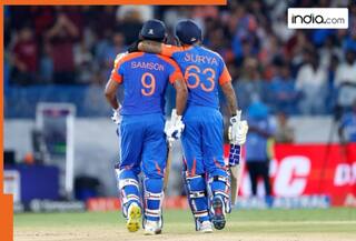 Here's the list of records broken by Team India as Sanju Samson and Suryakumar Yadav choose carnage on Bangladesh