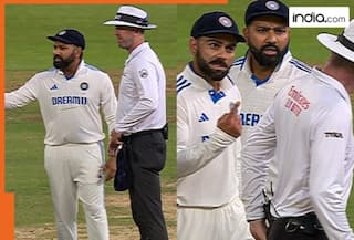 Rohit Sharma, Virat Kohli spat heated conversation with umpires as bad light controversy hits India vs New Zealand 1st Test