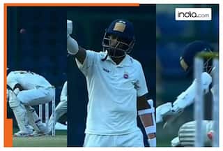 WATCH: Navdeep Saini fakes injury to secure draw for Delhi, dramatically collapses after assuring he's fit